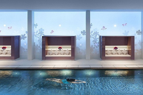 piscine luxe Paris Mandarin Oriental