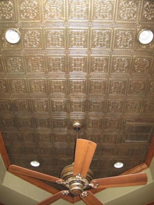 plafonds vintage retro ventilateur palle sanaglypta