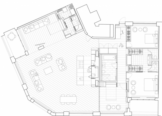 plan architectural loft design clerkenwell londres