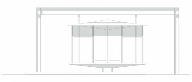 plan construction maison bois verre