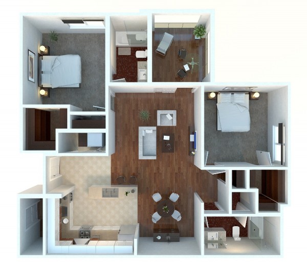 plan de maison design minimaliste