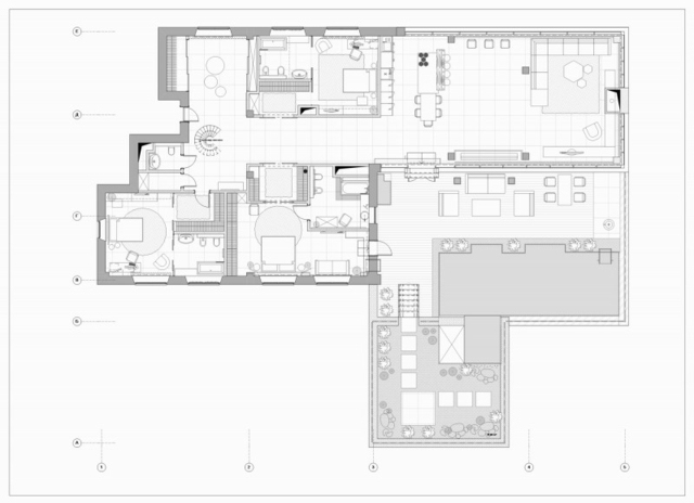 plans construction appartement