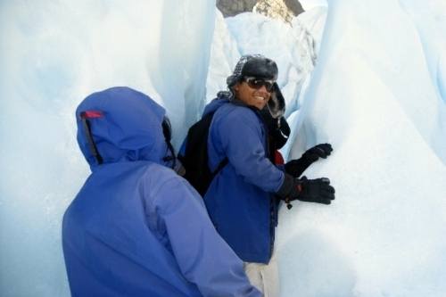 promenade entre glaciers