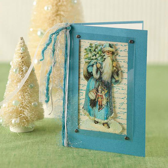 père-Noël-décoration-sympa-fête-carte-postale