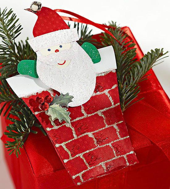 père Noël décoration-sympa-fête-papier