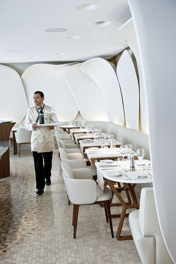 restaurant design luxe Paris Mandarin Oriental