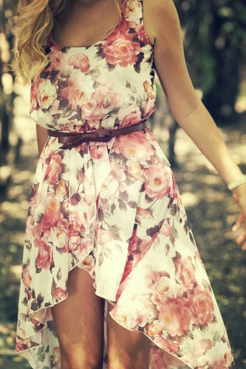 robe d'été imprime floral