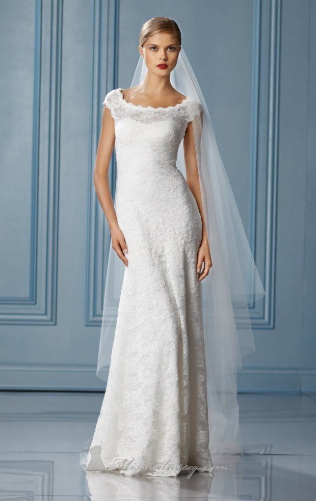 robe mariage voile dentelle blanc bleu sans manches