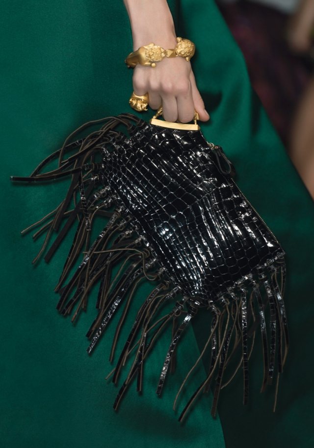 sacs à main macramés noir Valentino