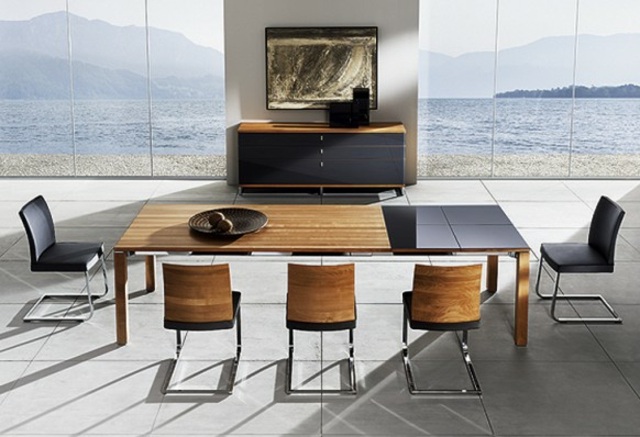 salle à manger design meubles bois modernes