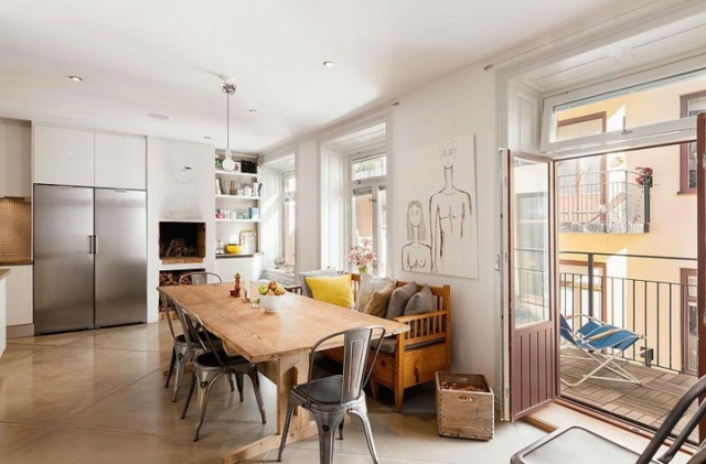 salle à manger de design suédois meubles
