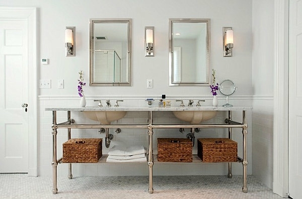 salle bain classe glamour minimaliste