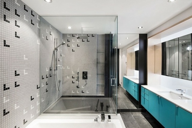 salle bain design moderne
