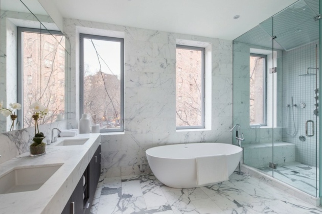 salle bain marbre turett collaborative architects