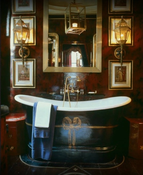 salle de bains masculine decoration classique