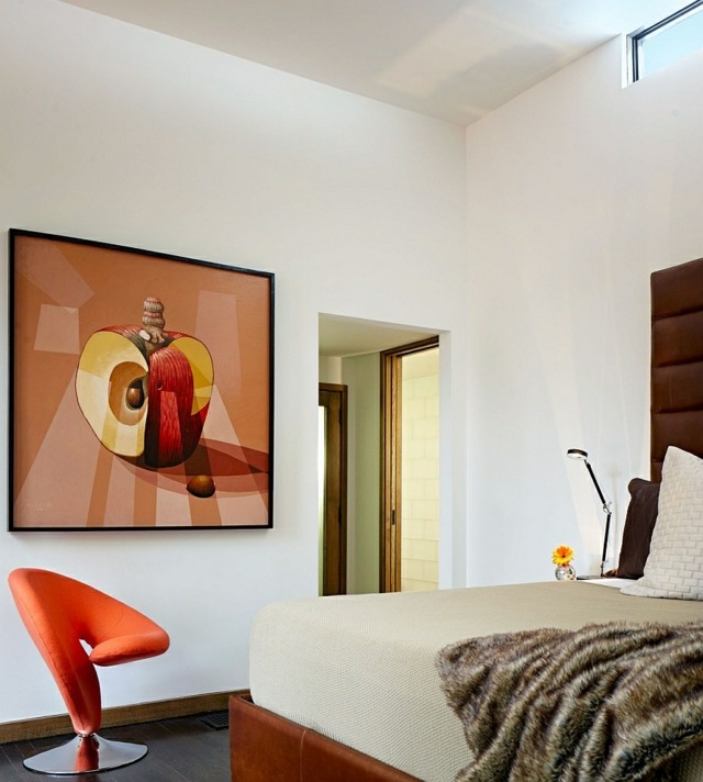 salle coucher moderne shaise originale artistique