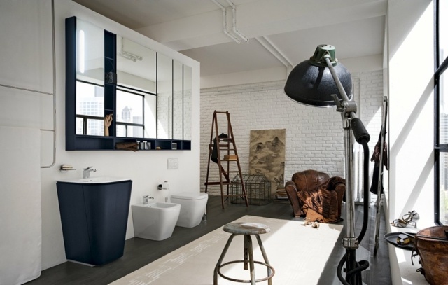 salle de bain design original meubles