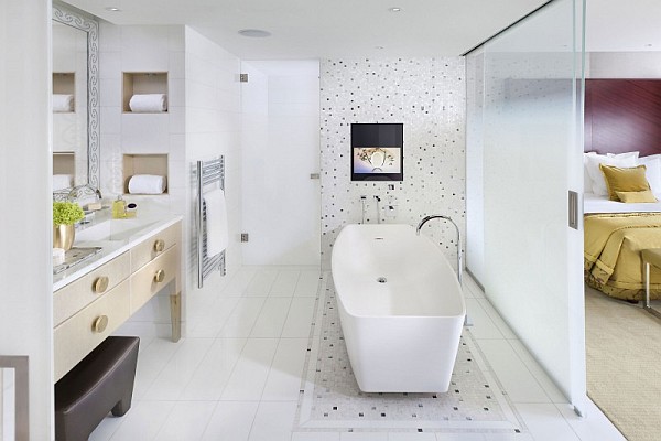 salle de bain hotel luxe Paris
