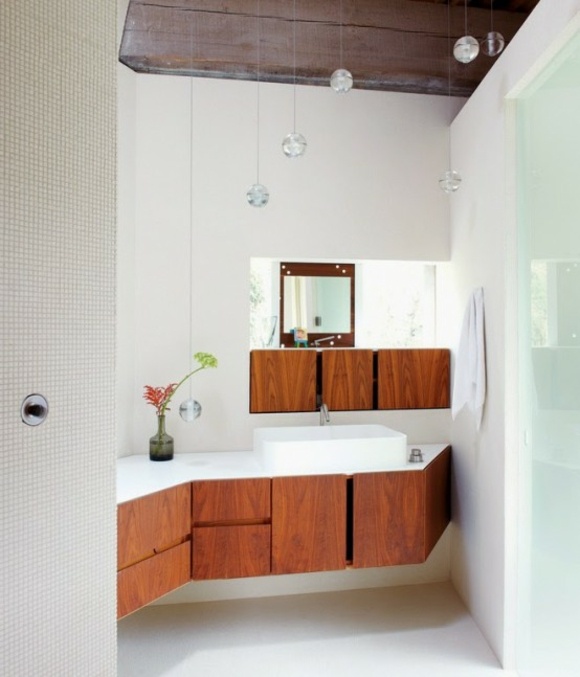 salle de bain marie style rustique contemporain