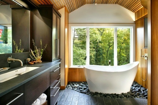 salle de bain moderne deco zen
