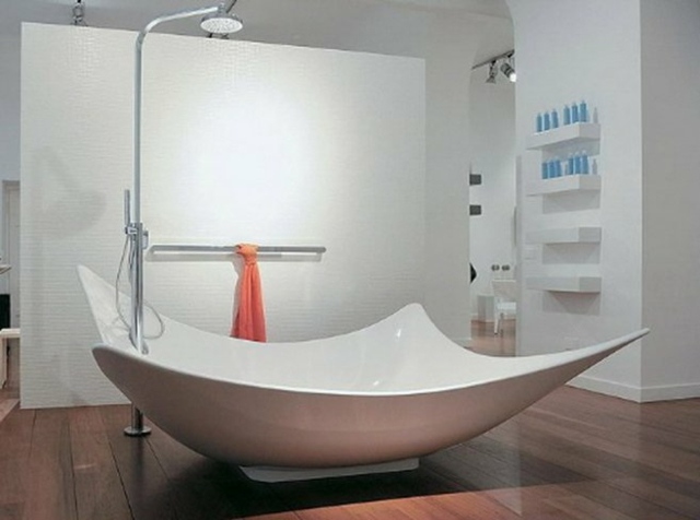 salle de bain moderne minimaliste- atipique 