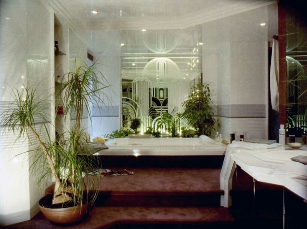 salle de bain zen plantes accents verdure