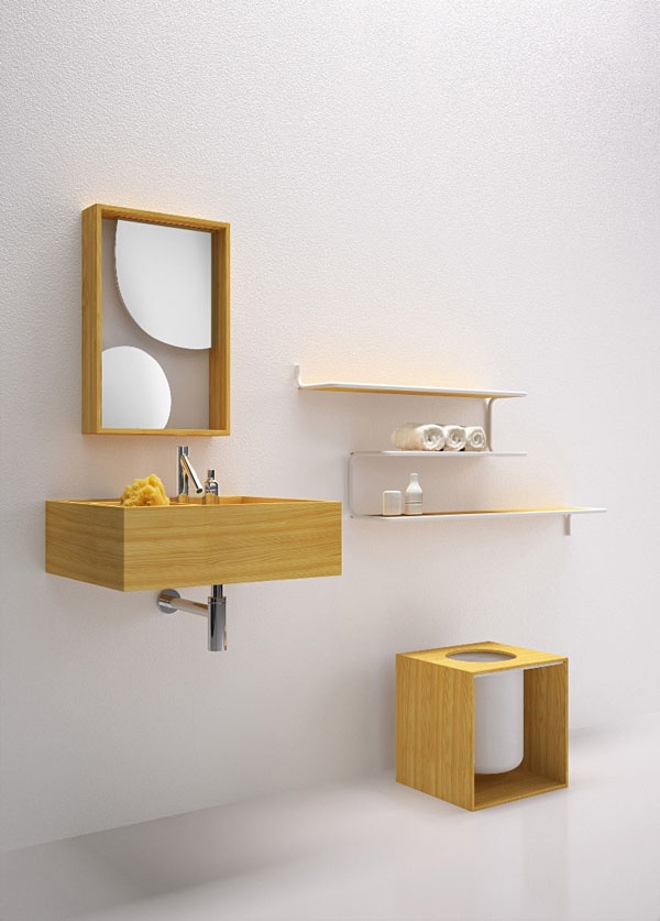 salle de bains design bois meleze