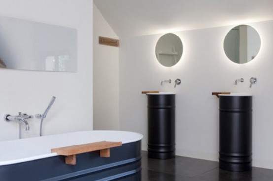 salle de bains design décoration intérieure