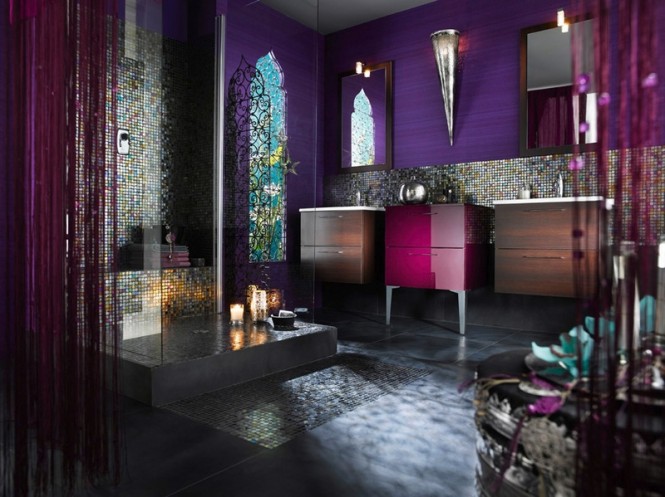 salle de bains design luxe maroc