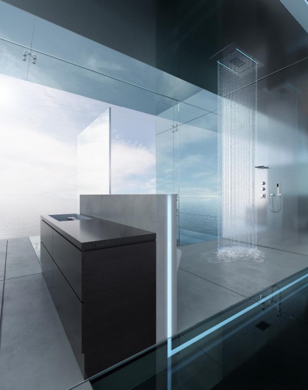 salle de bains douche design