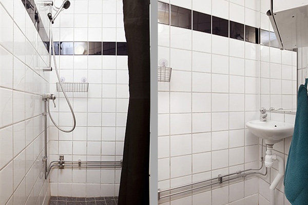 salle de bains petit appartement scandinave