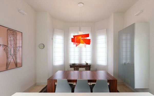 salle manger meubles bois Amitzi Architects