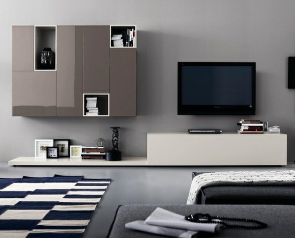 salon design meuble télé deco