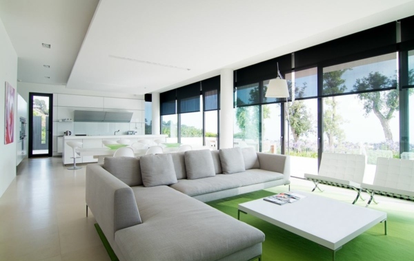 salon moderne style minimaliste