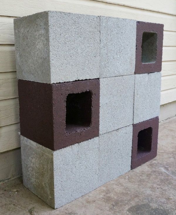 salon plein air module cube parpaing beton exterieur brico