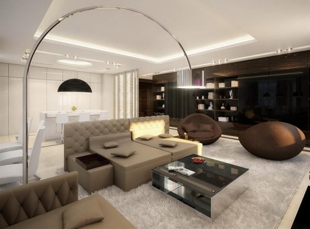 salon-super-moderne-lampadaire-design-salle-manger