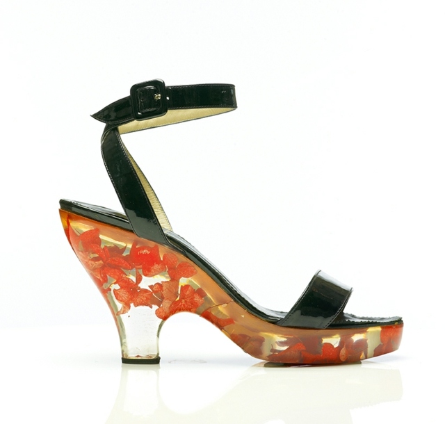 sandales design interessant femme Christian Louboutin