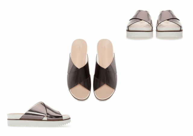 sandales modernes Zara 2014