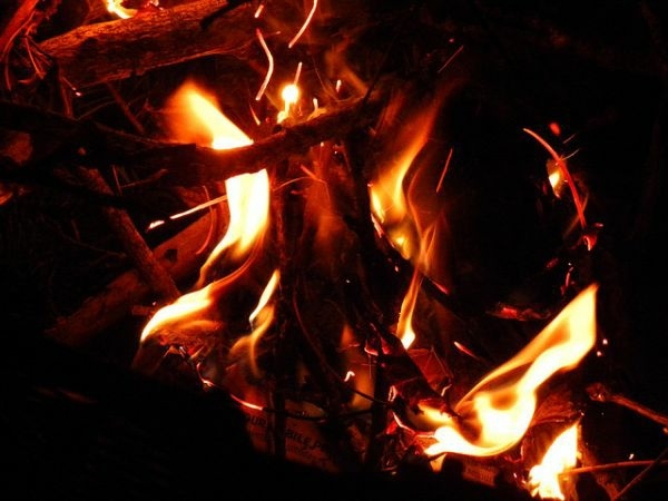 esprit d'automne froid chaud chaleur bois feu cheminée 
