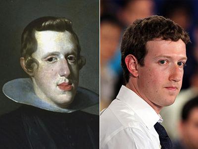 sosies des stars Felipe IV Zuckerberg