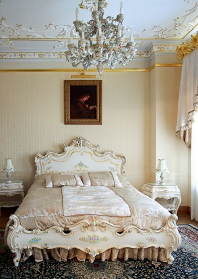 le style Rococo décoration lit