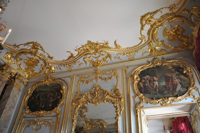style Rococo décoration plafond mur