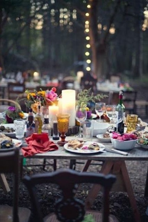 superbe table mariage déborde de vie
