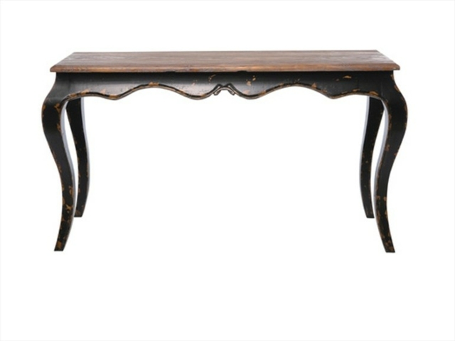 table bois vintage Vecchio Kare design