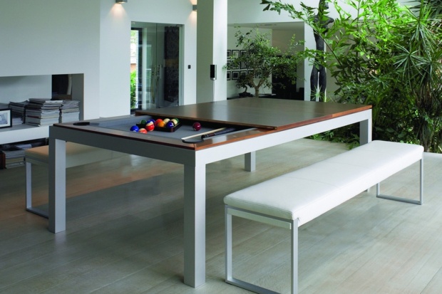 table design billard parfait espaces compacts