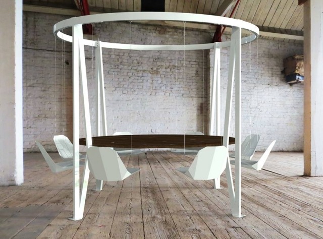 table-design-suspendue-King-Arthur-Round-Table-sièges-blanc-8 table design