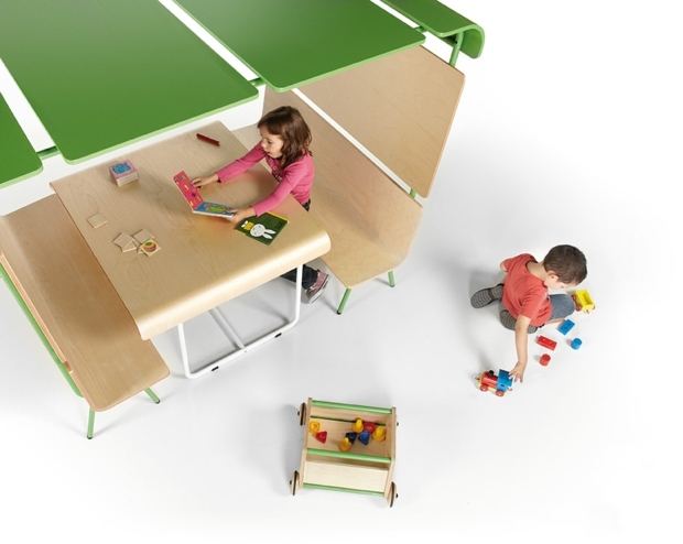 table enfant bois made design