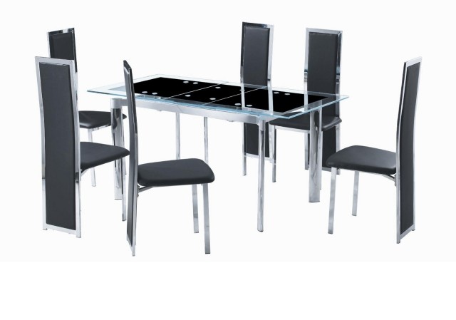 table extensible idée-originale-forme-rectangulaire-verre