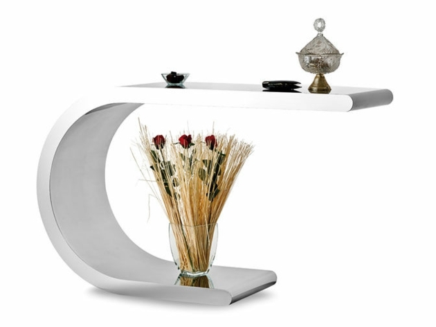 table meuble de design blanc