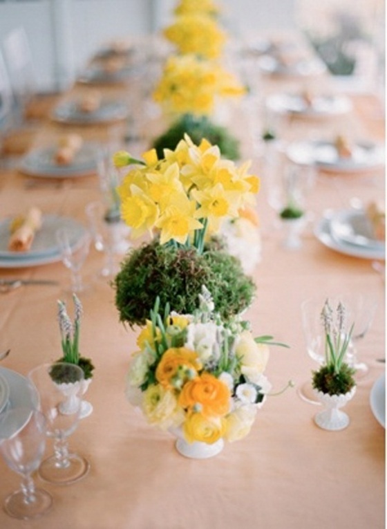 table printemps elegante